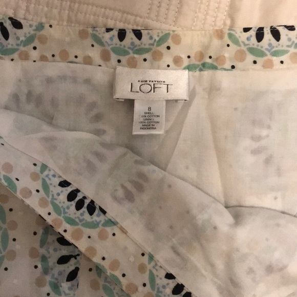 $10 Saturday Savings! Ann Taylor LOFT Textured Ric Rac Detailed Skirt - Picture 7 of 7